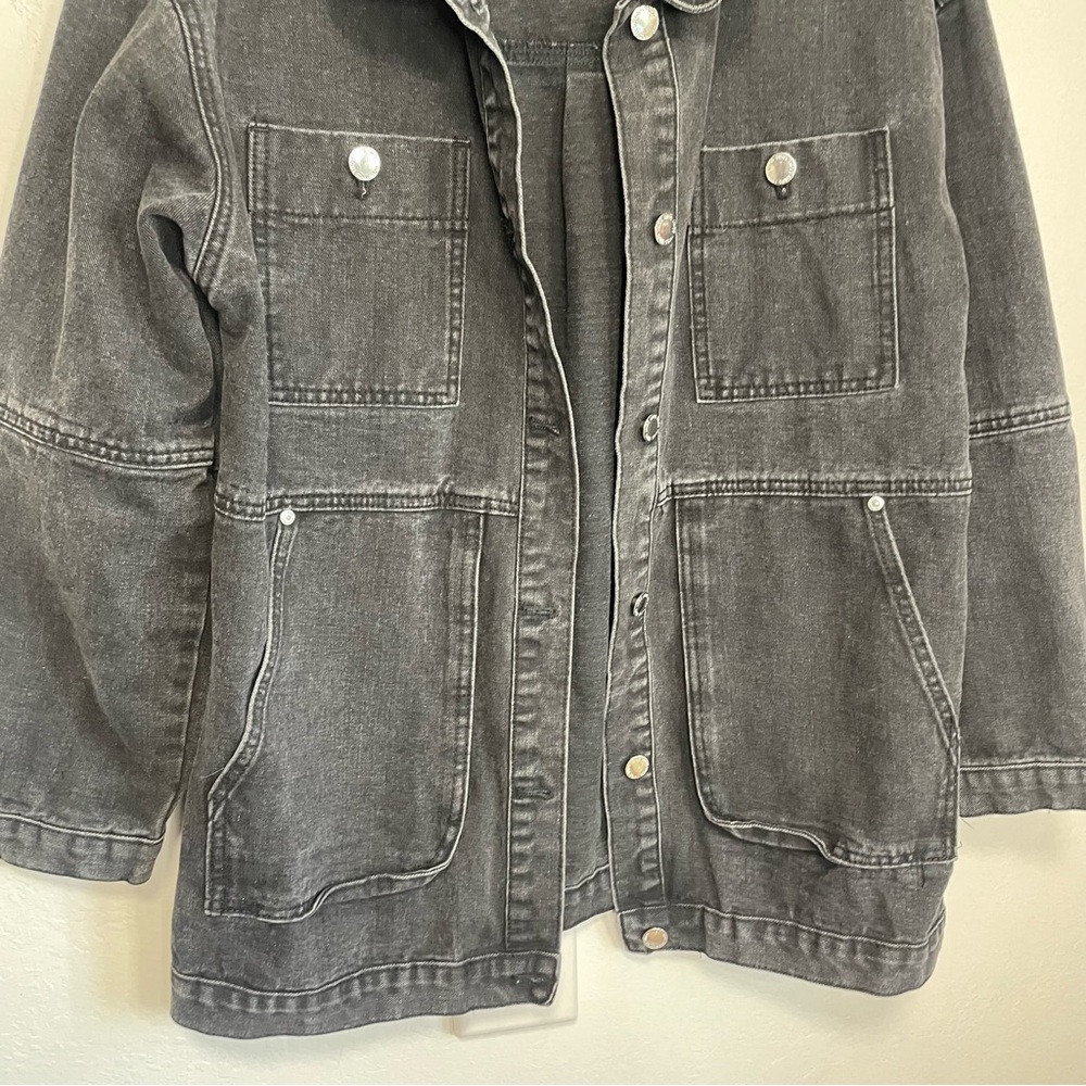 IMOS Denim Long Jacket - Picture 7 of 16